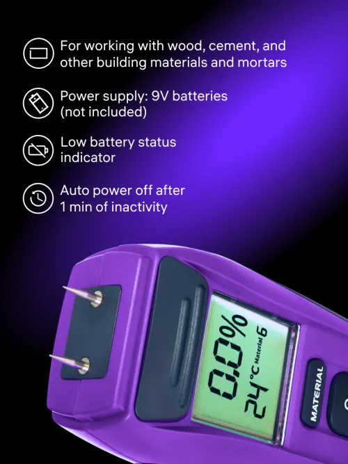 photo Ermenrich Wett MW20 Moisture Detector,  11