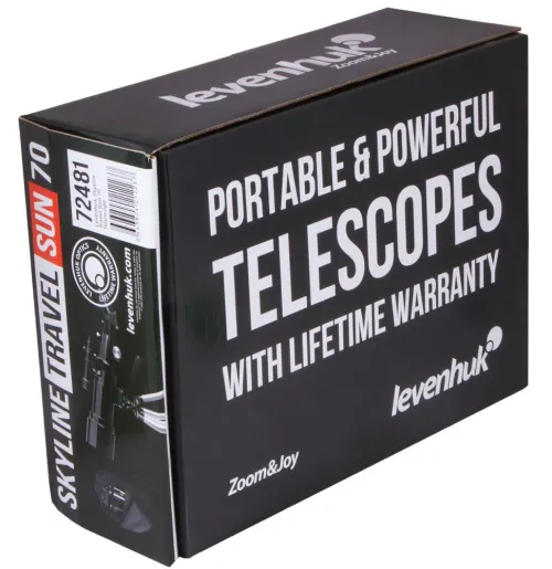 photograph Levenhuk Skyline Travel Sun 70 Telescope,  18