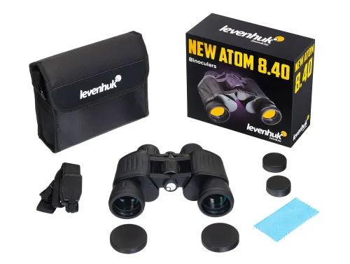 picture Levenhuk New Atom 8x40 Binoculars,  4