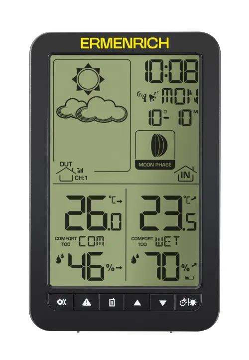 photo Ermenrich Report WR20 Weather Station,  6