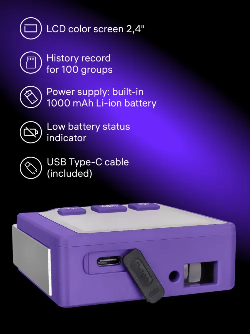 photograph Ermenrich Verk LQ60 3-in-1 Digital Level with Laser Meter,  12
