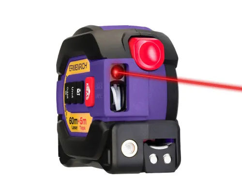 photo Ermenrich Reel SLR600 PRO 3-in-1 Laser Tape Measure,  2
