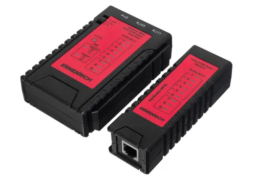 picture Ermenrich NetGeeks NP10 Cable & PoE Tester,  6