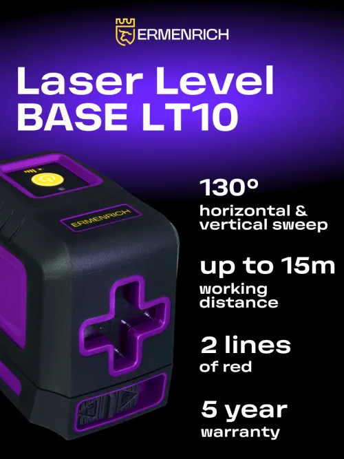 photograph Ermenrich BASE LT10 Laser Level,  11