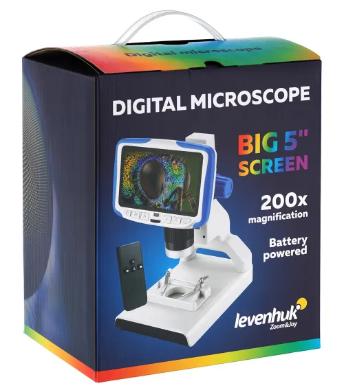 photo Levenhuk Rainbow DM500 LCD Digital Microscope - Exhibition Item,  14