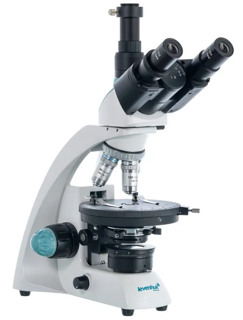 photo Levenhuk 500T POL Trinocular Microscope,  4