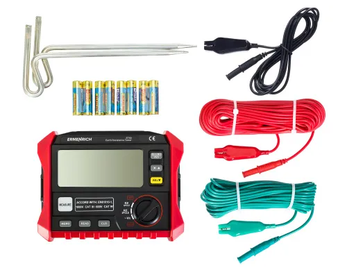 image Ermenrich Ping ET60 Earth Resistance Tester,  7