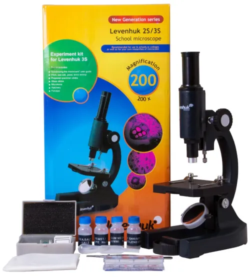 image Levenhuk 3S NG Monocular Microscope,  2