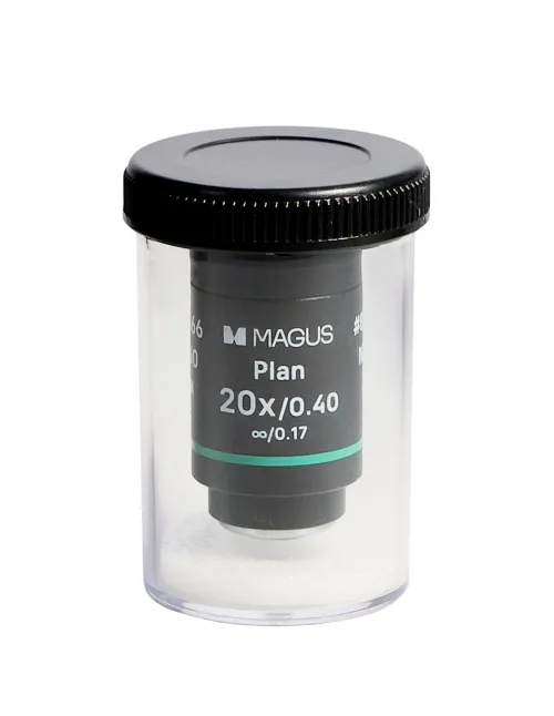 photo MAGUS 20PL60 Plan 20х/0.40 ∞/0.17 H60mm Objective,  5