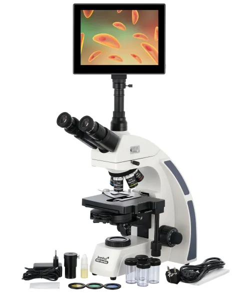 picture Levenhuk MED D45T LCD Digital Trinocular Microscope,  2