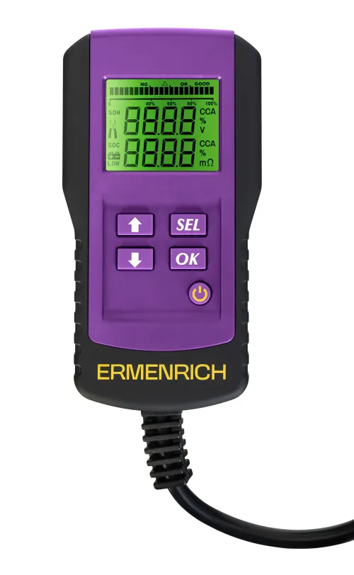 picture Ermenrich Zing AL45 Battery Tester,  3