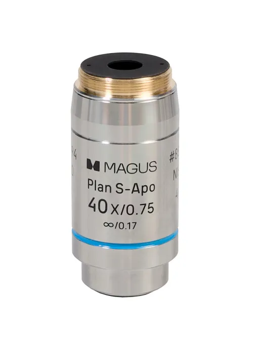 photograph MAGUS FL S-APO60 PlanF S-Apo 4х/10х/20х/40х/100х oil ∞/0.17 H60mm Objective Set,  8