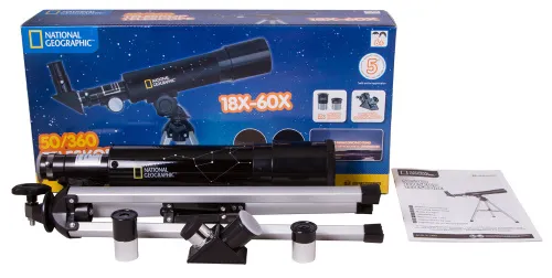 picture Bresser National Geographic 50/360 AZ Telescope - Exhibition Item,  7