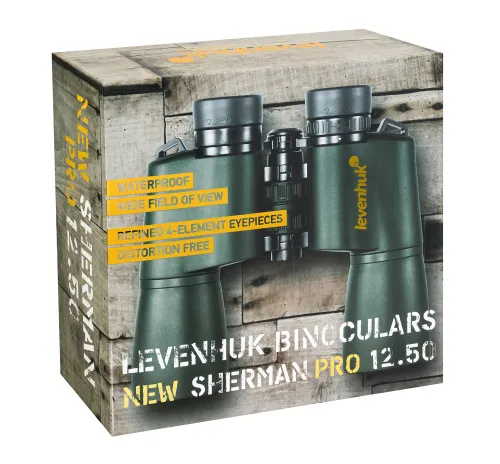 photograph Levenhuk New Sherman PRO 12x50 Binoculars,  13