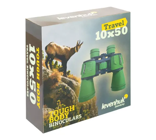 photo Levenhuk Travel 10x50 Binoculars,  12