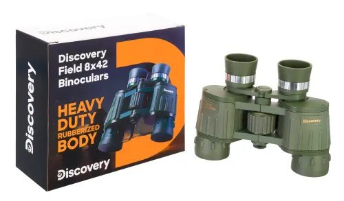photo Levenhuk Discovery Field 8x42 Binoculars - Exhibition Item,  11