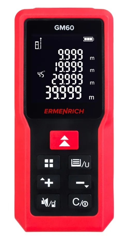 photograph Ermenrich Reel PRO GM60 Laser Meter,  3