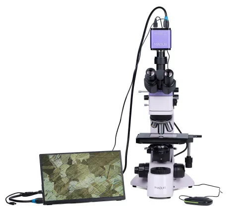 photo MAGUS Metal D600 LCD Metallurgical Digital Microscope,  6