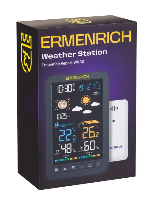 photo Ermenrich Report WR30 Weather Station,  11