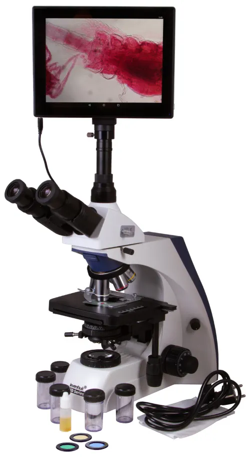 image Levenhuk MED D35T LCD Digital Trinocular Microscope,  2