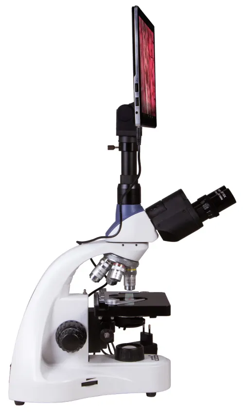 image Levenhuk MED D10T LCD Digital Trinocular Microscope,  6