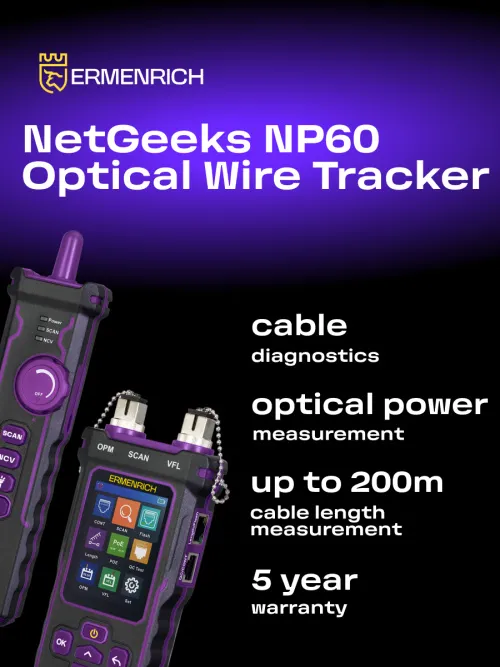 picture Ermenrich NetGeeks NP60 Optical Wire Tracker,  14