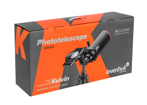 photograph Levenhuk Kelvin MAK80 AZ Phototelescope,  15