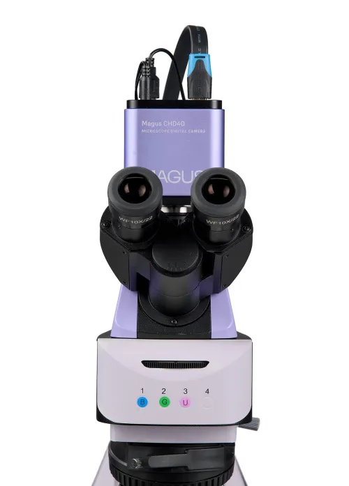 photo MAGUS Lum D460L LCD Fluorescence Digital Microscope,  11