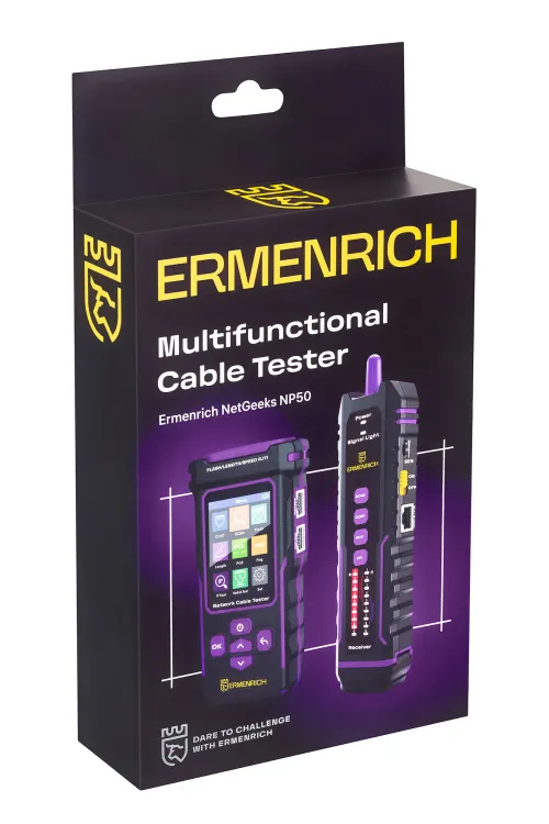 picture Ermenrich NetGeeks NP50 Multifunctional Cable Tester,  13