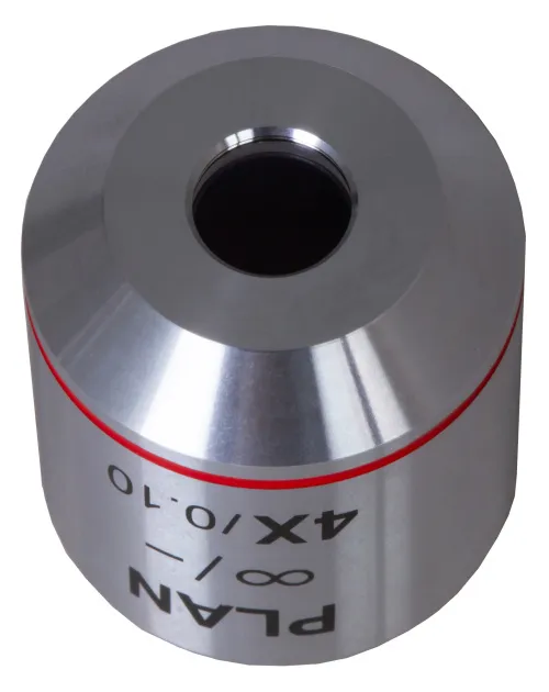 image Levenhuk MED 4x Infinity Plan Achromatic Objective,  4