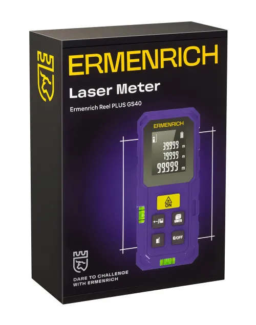 photograph Ermenrich Reel PLUS GS40 Laser Meter,  7
