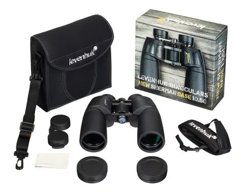 photo Levenhuk New Sherman BASE 10x50 Binoculars,  4