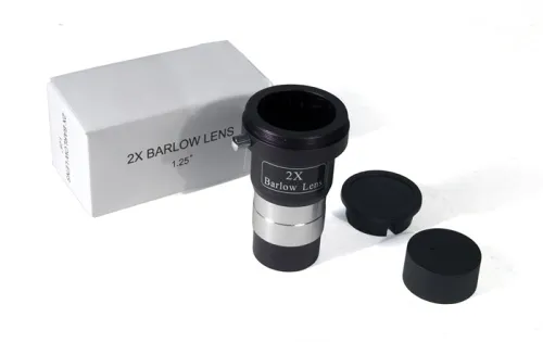 photograph Levenhuk 2x Barlow Lens with Camera Adapter,  2