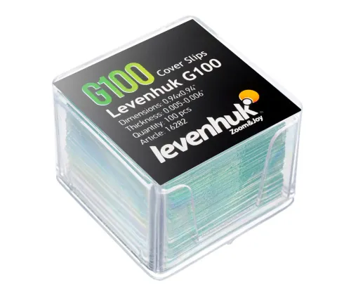 picture Levenhuk G100 Cover Slips, 100 pcs,  2