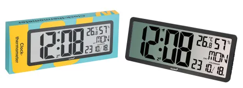 photograph Levenhuk Wezzer Tick H80 Clock-thermometer,  2