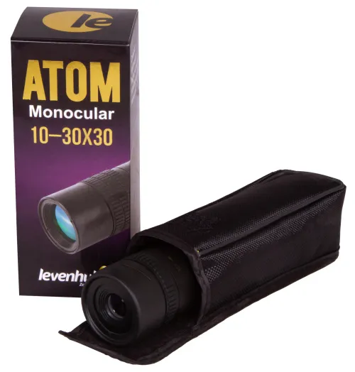photograph Levenhuk Atom 10–30x30 Monocular,  10