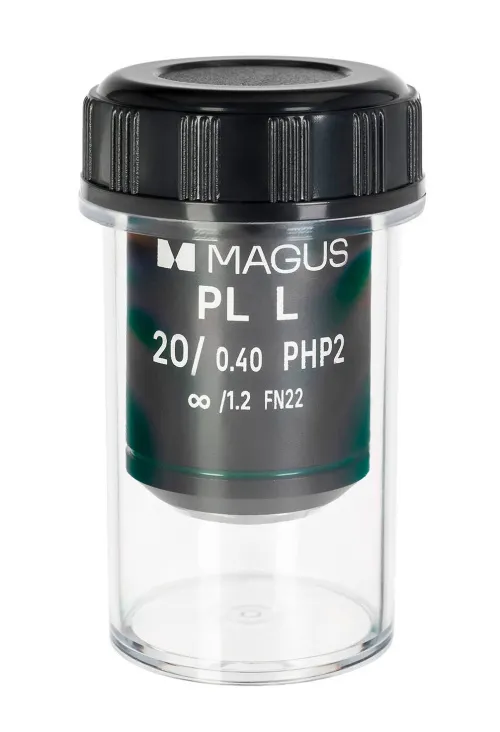image MAGUS 20HP 20х/0.40 Plan L phase PHP2  ∞/1.2 WD 8.0mm Objective,  2