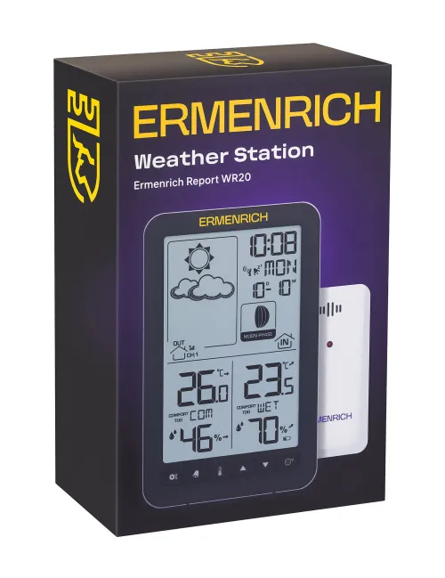photo Ermenrich Report WR20 Weather Station,  11