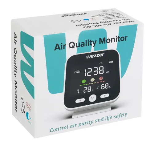picture Levenhuk Wezzer Air MC40 Air Quality Monitor,  7