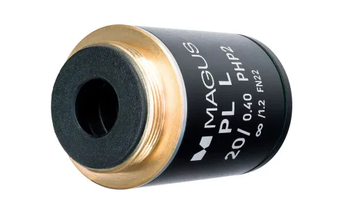 image MAGUS 20HP 20х/0.40 Plan L phase PHP2  ∞/1.2 WD 8.0mm Objective,  4