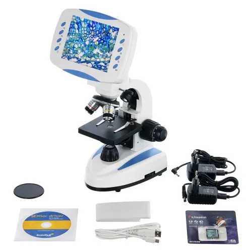 photograph Levenhuk D80L LCD Digital Microscope - Exhibition Item,  2