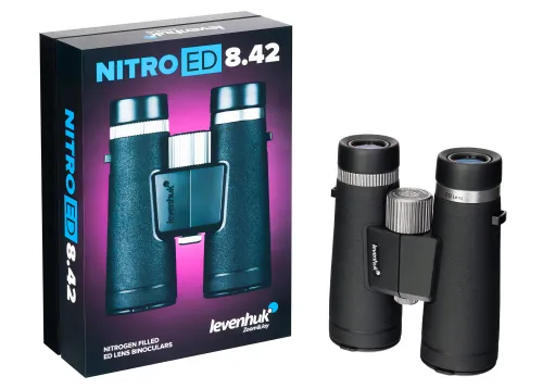 photo Levenhuk Nitro ED 8x42 Binoculars,  4