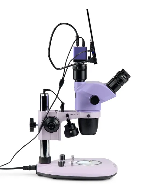 photograph MAGUS Stereo D8T LCD BASE Digital Stereomicroscope,  8