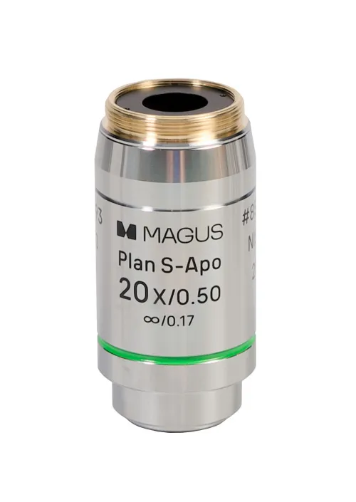 photograph MAGUS FL S-APO60 PlanF S-Apo 4х/10х/20х/40х/100х oil ∞/0.17 H60mm Objective Set,  6