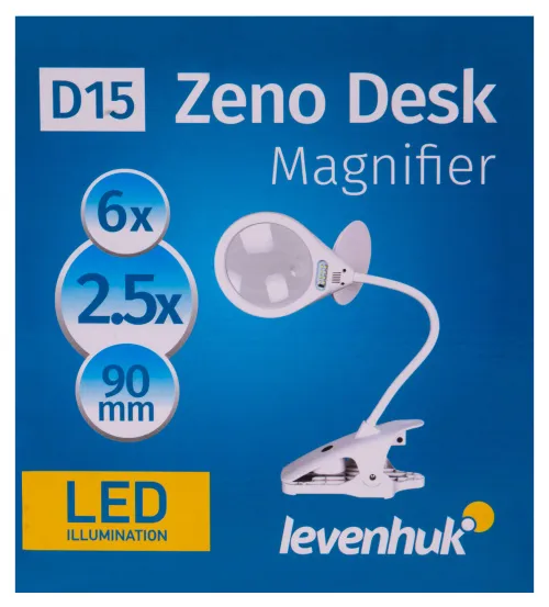 picture Levenhuk Zeno Desk D15 Magnifier,  11