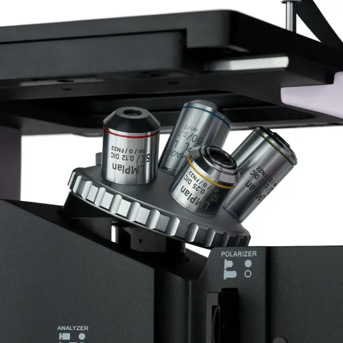 photograph MAGUS Metal V700 DIC Metallurgical Inverted Microscope,  9