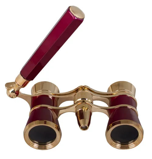 photo Levenhuk Broadway 325N Opera Glasses (lorgnette with LED light),  5