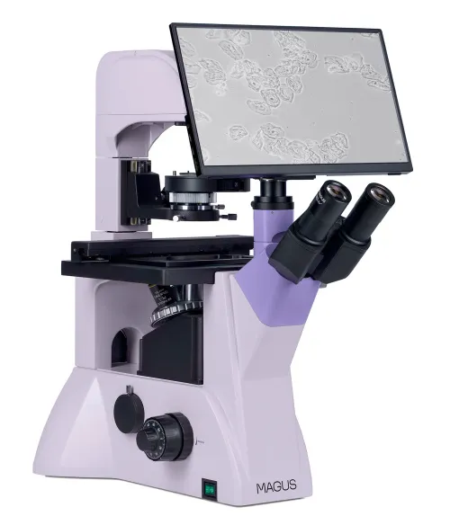 photograph MAGUS Bio VD350 LCD Biological Inverted Digital Microscope,  4