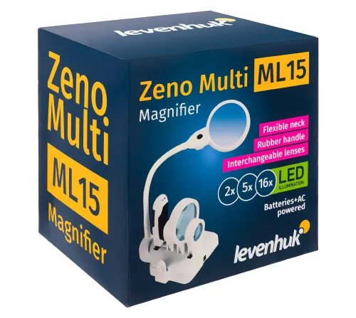 image Levenhuk Zeno Multi ML15 White Magnifier,  12