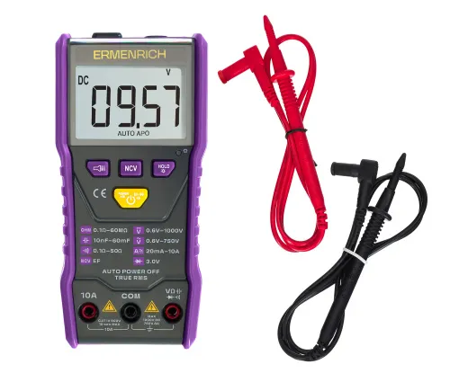 photograph Ermenrich Zing TC20 Digital Multimeter,  3